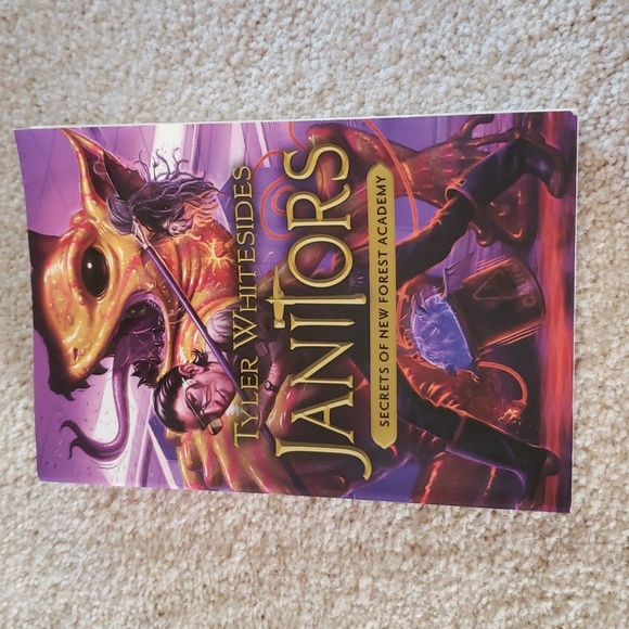 BOOKS Tyler Whiteside Janitors Secrets of New Forest Academy - Picture 1 of 4